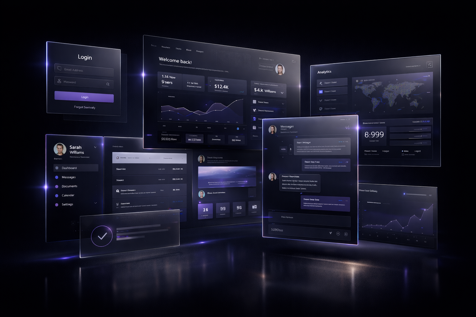 Kundenportal, Login Bereich und PWA